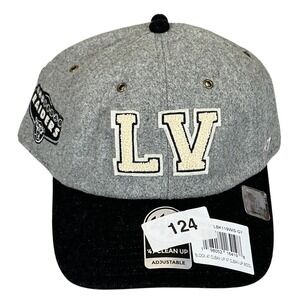 Stoney Clover Lane x 47 Las Vegas Raiders NFL  Wool Hat Adjustable Black NWT